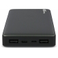 Powerbank GP MP15MA grau 15.000 mAh 3 USB-Anschlüsse mAh 3A Type C