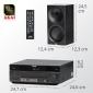 AKAI AM-301B, Mikro-HiFi-System mit Bluetooth, CD & USB