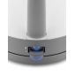 BARA (Wasserkocher) Grau, Leistungsaufnahme: 2200 W , Volumen 1,7 l ,Leicht abnehmbarer und abwaschbarer Kalkfilter