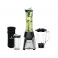 ACTIVMIX PREMIUM (Smoothie-Maker) Edelstahl/ Schwarz, Leistungsaufnahme 350 W , Mixbehälter 0,6 l , Gla