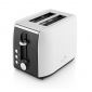 ELA (Toaster) Weiß, Leistungsaufnahme 900 W , Stufenlose Regelung (7 Stufen) , Krümelschub- lade , Auft