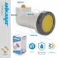 ANK PREMIUM UV LNB SINGLE LNC SUNPROTECT+, inkl. Wetterschutzkappe, inkl. 2x vergoldete F-Stecker