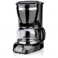 INESTO (Kaffeeautomat) Schwarz, Leistungsaufnahme: 900 W , 12 Tassen Kaffee  zubereitbar , VOLUMEN: 1,5