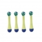 ZUBNICKA (Ersatzbürste) blau/gelb, zu ETA129490060 Ersatzkopf, 4 Stück