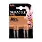 DURACELL Plus MN2400 AAA, LR03, Micro, Blister (4)