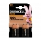 DURACELL Plus MN1604 9V E-Block BLister (2)