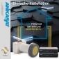 ANK PREMIUM UV LNB TWIN LNC SUNPROTECT+, inkl. Wetterschutzkappe, inkl. 4x vergoldete F-Stecker