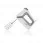 LENTO Set (Handmixer mit Mixstab) Weiß/Grau, Leistungsaufnahme 550 W , DC Motor , 4 Geschwindigkeiten ,