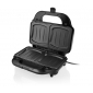 SORENTO PLUS (6in1 Sandwichmaker) Schwarz/Edelstahl, Leistungsaufnahme 900 W , 5 austauschbare, antihaftbe