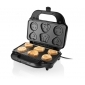 SORENTO PLUS (6in1 Sandwichmaker) Schwarz/Edelstahl, Leistungsaufnahme 900 W , 5 austauschbare, antihaftbe