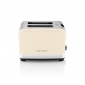 STORIO (Toaster) Beige, Leistungsaufnahme: 980 W , Einstellbare Toastzeit (7 Stufen) , 2 Schlitze für 2