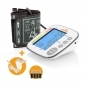 Oberarm-Blutdruckmessgerät, Adapter 3 Weiß/Schwarz, Geeignet für den Hausgebrauch , Messung von syst