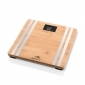 BAMBOO FIT (Personenwaage) Bambus, Tragkraft: bis 180 kg / 396 lb / 28 st , Messgenauigkeit: 100 g , Ei