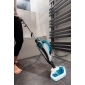 AZURIT (Dampfreiniger) Weiß/Blau, Leistungsaufnahme 1500 W , Handdampfreiniger oder Stielstaubsauger