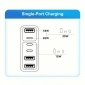 F-USBNT55W weiß, 55W USB-Ladegerät, 6 Ports, Schnellladung, QC3.0
