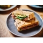 SORENTO PLUS (6in1 Sandwichmaker) Schwarz/Edelstahl, Leistungsaufnahme 900 W , 5 austauschbare, antihaftbe