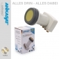 ANK PREMIUM UV LNB QUAD LNC SUNPROTECT+, inkl. Wetterschutzkappe, inkl. 8x vergoldete F-Stecker