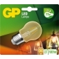 LED Lampe GP 080596 E27 A45 Tropfenlampe Filament Gold 1,2W 1 Stück
