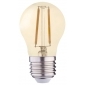 LED Lampe GP 080596 E27 A45 Tropfenlampe Filament Gold 1,2W 1 Stück