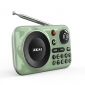 AKAI APR-500 grün, tragbarer FM-Radio Audio Player