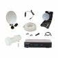 CAMP 4, Easyfind im praktischen Koffer, 35 cm Spiegel, Easyfind Single LNC, HD-Receiver ANK DSR 4100 plus...