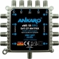 ANKARO eMS 58 RPQ, Multischalter 5/8, Alu-Druckguss, nur 80x80x20mm, Receivergespeist