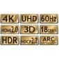 C508-40ML, 40,0m, optisches HDMI 2.0 Glasfaserkabel