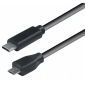 C517-0,5IL, 0,5m Verbindungskabel USB Typ C Stecker - USB 2.0 Micro B Stecker, 0,5 m