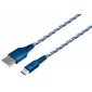 C527-1BL blau, 1,0 m, USB-C, Verbindungskabel, USB A Stecker auf USB C Stecker