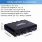 F-eARC-HDMI, 192Khz HDMI EARC ARC Audio-Extraktor EARC zu RCA Audio-Konverter Digital-zu-Analog-Adapter für DTS Dolby Atmos AC3