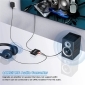 F-eARC-HDMI, 192Khz HDMI EARC ARC Audio-Extraktor EARC zu RCA Audio-Konverter Digital-zu-Analog-Adapter für DTS Dolby Atmos AC3