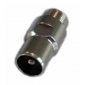 FB02-HQ Adapter F-Buchse-IEC-Stecker ,hochwertiger Adapter, kurze Ausführung, ideal für Kompressionsstecker