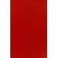 Dekorfolie Carbon Rot Smartphone RS, Gr. S, Pack á 10 Stk.