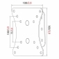 H9-2SL, für Bildschirme 10" - 30" (25 - 76 cm), Belastung bis 20 kg