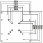 HA3L silber, VESA-Adapter, adaptiert VESA 50 / 75 / 100 auf bis zu VESA 200