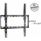 HEG4L, TV Wandhalterung neigbar, 32" - 75" (81 - 191 cm), Belastung bis 45 kg, neigbar, ultraflacher Wandabstand