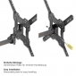 HEG5L, schwenkbareTV Wandhalterung, 23" - 65" (58 - 165 cm), belastbar bis 30 kg, neigbar, schwenkbar, variabler Wandabstand