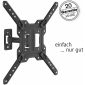 HEG5L, schwenkbareTV Wandhalterung, 23" - 65" (58 - 165 cm), belastbar bis 30 kg, neigbar, schwenkbar, variabler Wandabstand