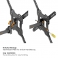HEG6L, schwenkbare TV Wandhalterung, 23" - 65" (58 - 165 cm), belastbar bis 30 kg, neigbar, schwenkbar, variabler Wandabstand