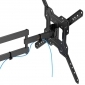 HEG6L, schwenkbare TV Wandhalterung, 23" - 65" (58 - 165 cm), belastbar bis 30 kg, neigbar, schwenkbar, variabler Wandabstand