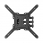HEG6L, schwenkbare TV Wandhalterung, 23" - 65" (58 - 165 cm), belastbar bis 30 kg, neigbar, schwenkbar, variabler Wandabstand