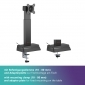 HL66-1L, Monitor Halterung mit Eye Level Höhenverstellung, für Bildschirme 17" - 32"