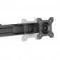 HL66-2L, Monitor Halterung für 2 Monitore mit Eye Level Höhenverstellung, für Bildschirme 17" - 27"