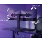 HL66-2L, Monitor Halterung für 2 Monitore mit Eye Level Höhenverstellung, für Bildschirme 17" - 27"