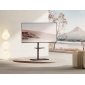 HP119L, Standfuß für TV höhenverstellbar, Holzdesign