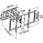 HP24L, für Bildschirme 60" - 100" (152 - 254 cm), Belastung bis zu 80 kg