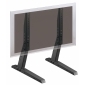 HP35L schwarz, Universal Standfuß für Flachbildschirme, für Bildschirme 13" - 37" (33 - 94 cm), Belastung bis 35 kg, Inhalt: 2