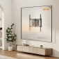 HP46L, für Bildschirme 50"-100" (127- 254 cm), TV Wandhalterung schwenkbar für XXL Fernseher, bis 65 kg