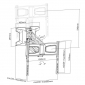 HP60L, motorisiert, für Bildschirme 37" - 70" (94 - 178 cm), Belastung bis 35 kg, mit Funk-Fernbedienung