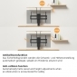 HP67-2L, Elektrisch drehbarer TV Lift, 37" - 80" (94 - 203 cm), Belastung bis 60 kg, zum Einbau in Möbel,